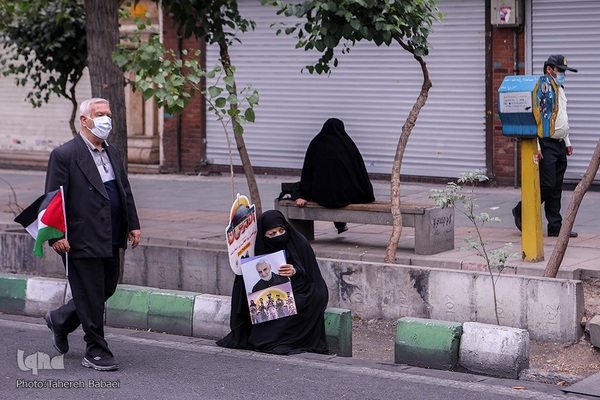 راهپیمایی روز قدس در تهران