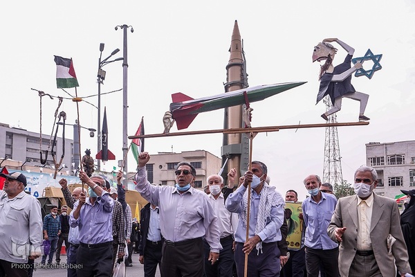 راهپیمایی روز قدس در تهران