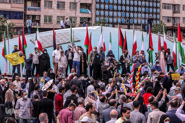 راهپیمایی روز قدس در تهران