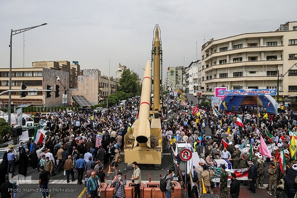 راهپیمایی روز قدس در تهران