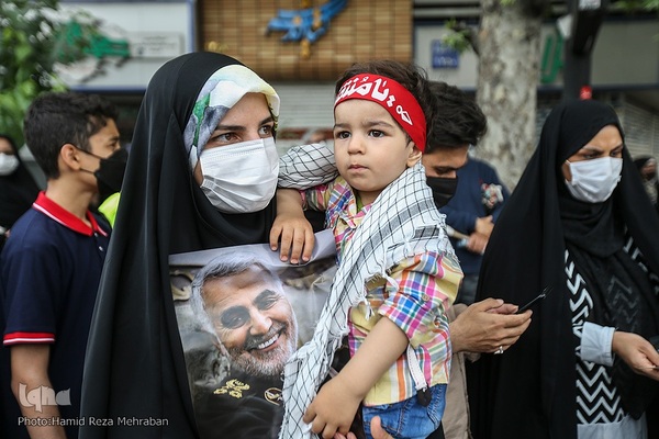 راهپیمایی روز قدس در تهران