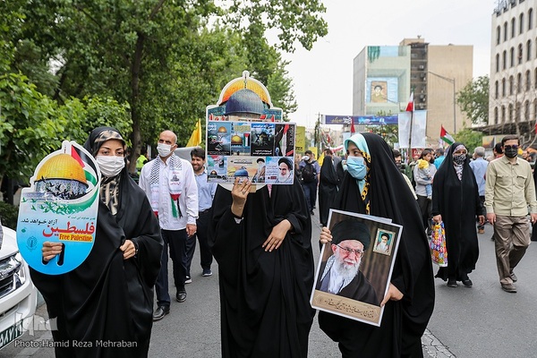 راهپیمایی روز قدس در تهران