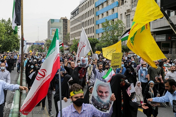 راهپیمایی روز قدس در تهران