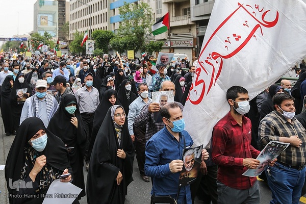 راهپیمایی روز قدس در تهران