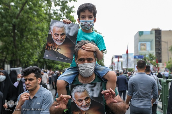 راهپیمایی روز قدس در تهران