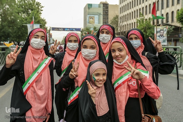 راهپیمایی روز قدس در تهران
