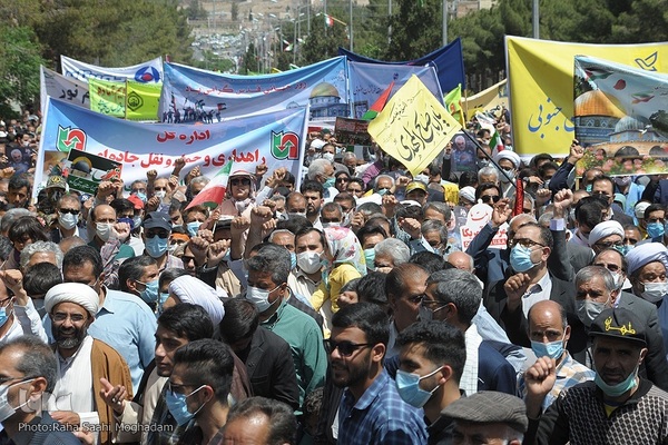 راهپیمایی روز جهانی قدس در بیرجند