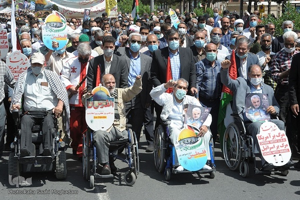 راهپیمایی روز جهانی قدس در بیرجند