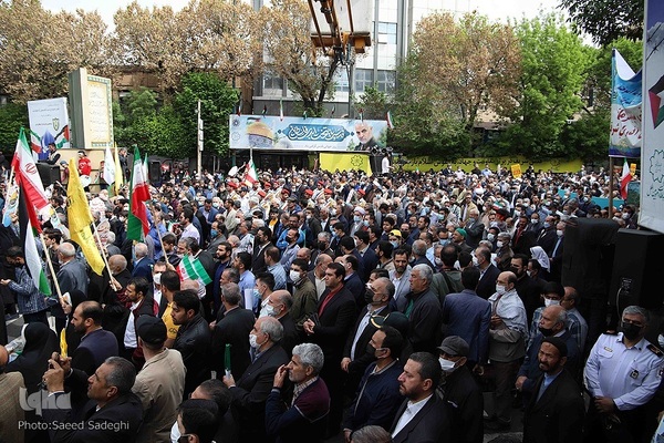 راهپیمایی روز جهانی قدس در تبریز