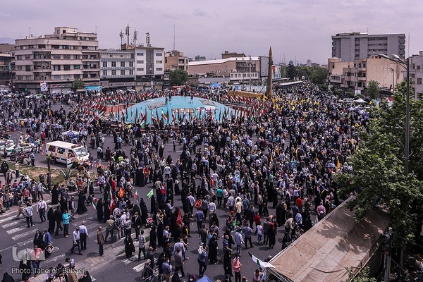 راهپیمایی روز جهانی قدس در تهران