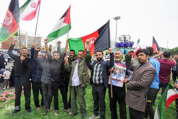 حضور مردم افغانستان در راهپیمایی روز قدس