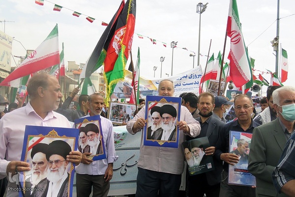 حضور مردم افغانستان در راهپیمایی روز قدس