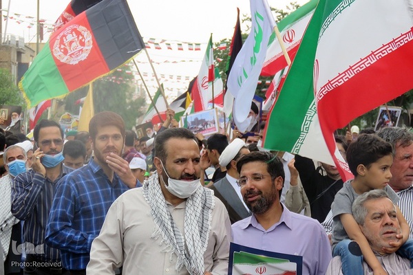 حضور مردم افغانستان در راهپیمایی روز قدس