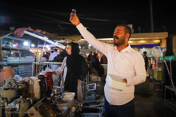 بازار اهواز در آستانه عید فطر