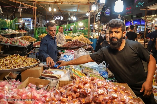 بازار اهواز در آستانه عید فطر
