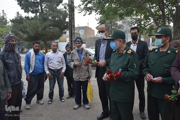 تجلیل از کارگران بیرجندی