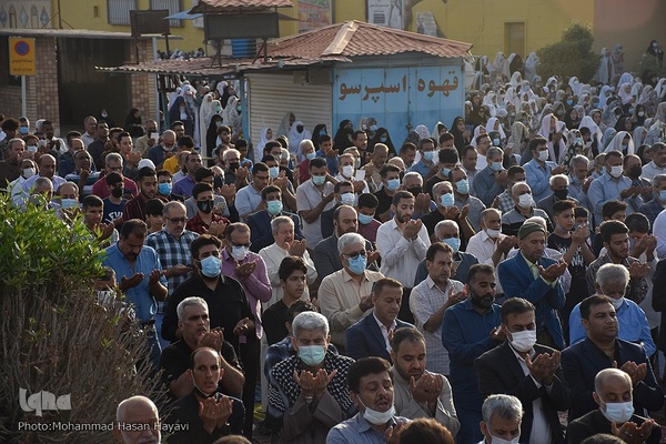 اقامه نماز عید سعید فطر در آبادان