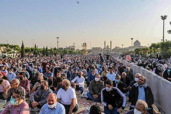 اقامه نماز عید فطر در شهری ری