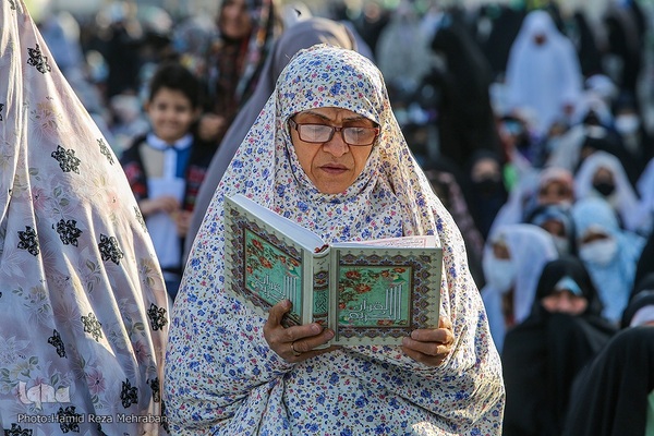 اقامه نماز عید فطر در شهری ری