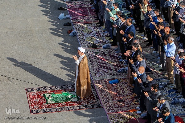 اقامه نماز عید فطر در شهری ری
