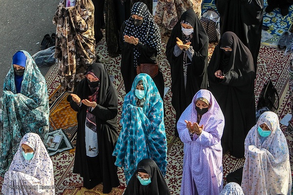 اقامه نماز عید فطر در شهری ری