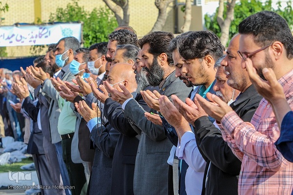 اقامه نماز عید فطر در شهری ری