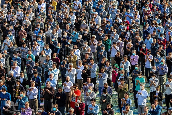 اقامه نماز عید فطر در شهری ری