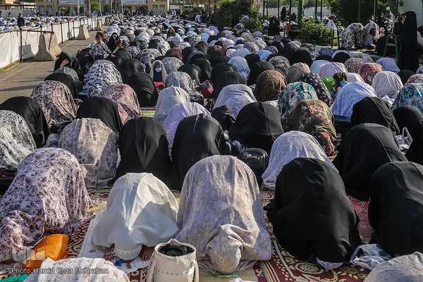 اقامه نماز عید فطر در شهری ری