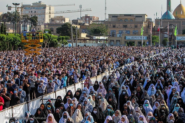 اقامه نماز عید فطر در شهری ری
