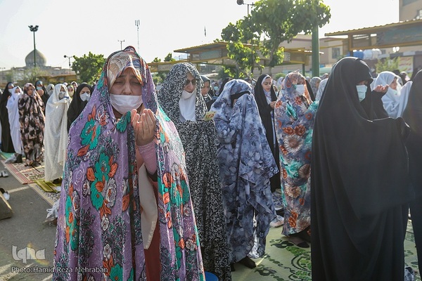 اقامه نماز عید فطر در شهری ری
