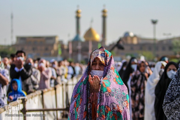 اقامه نماز عید فطر در شهری ری