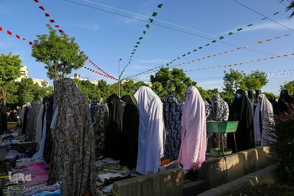 اقامه نماز عید سعید فطر در قزوین‎‎