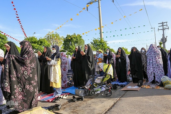 اقامه نماز عید سعید فطر در قزوین‎‎