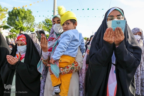 اقامه نماز عید سعید فطر در قزوین‎‎