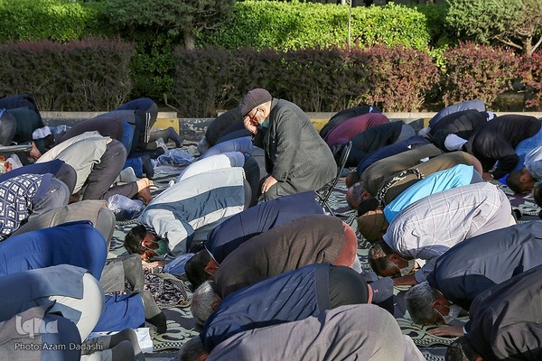 اقامه نماز عید سعید فطر در قزوین‎‎