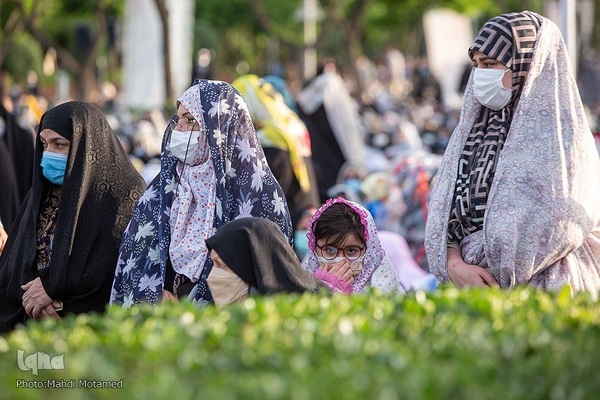 اقامه نماز عید سعید فطر در قزوین‎‎