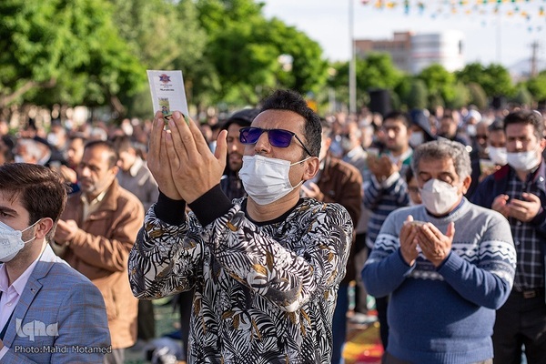 اقامه نماز عید سعید فطر در قزوین‎‎