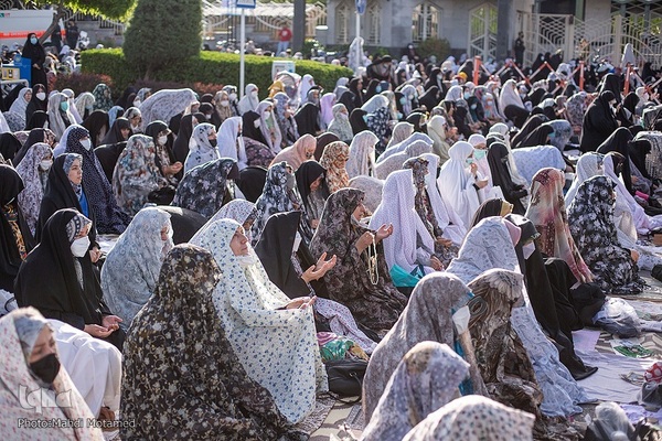 اقامه نماز عید سعید فطر در قزوین‎‎