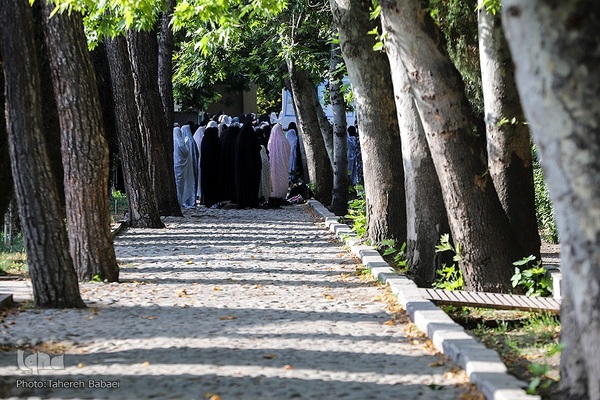 نماز عید فطر در دانشگاه تهران(2)