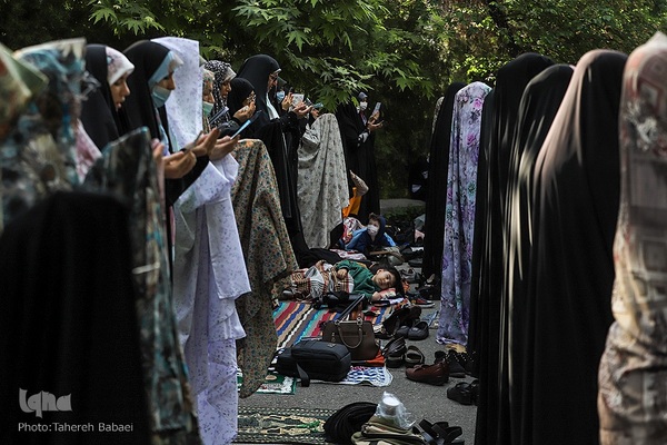 نماز عید فطر در دانشگاه تهران(2)