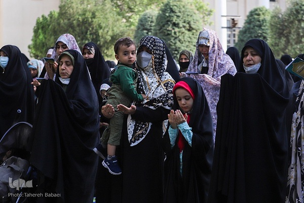 نماز عید فطر در دانشگاه تهران(2)