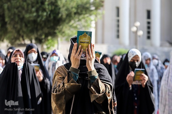 نماز عید فطر در دانشگاه تهران(2)