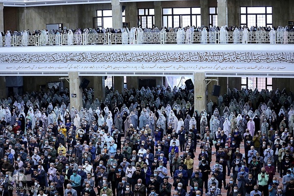 اقامه نماز عید سعید فطر در گرگان