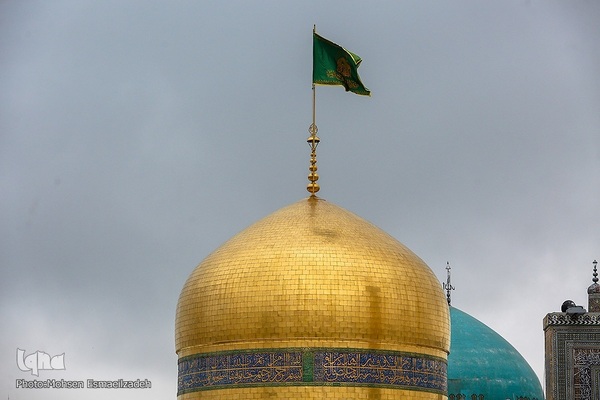 اقامه نماز عید فطر در حرم مطهر رضوی‎