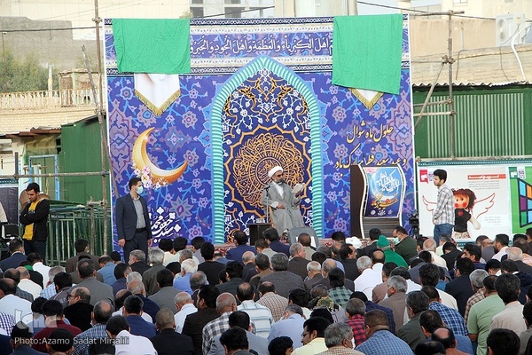 اقامه نماز عید سعید فطر در یزد‎‎