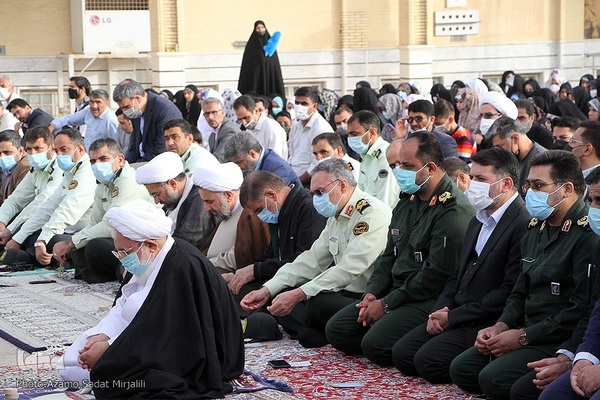 اقامه نماز عید سعید فطر در یزد‎‎