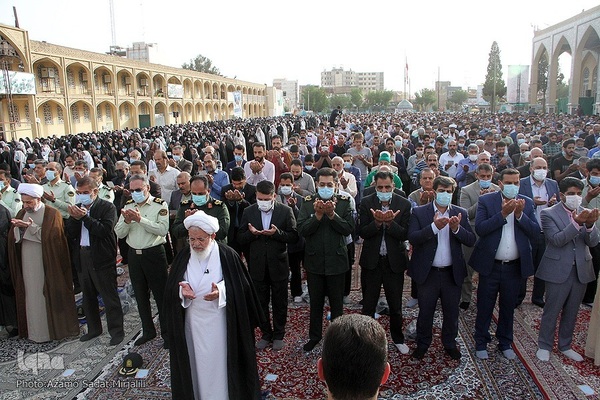 اقامه نماز عید سعید فطر در یزد‎‎