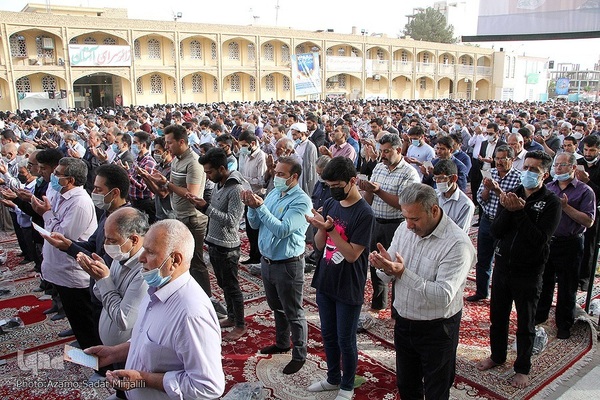 اقامه نماز عید سعید فطر در یزد‎‎