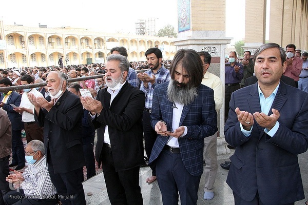 اقامه نماز عید سعید فطر در یزد‎‎