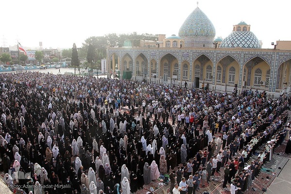 اقامه نماز عید سعید فطر در یزد‎‎